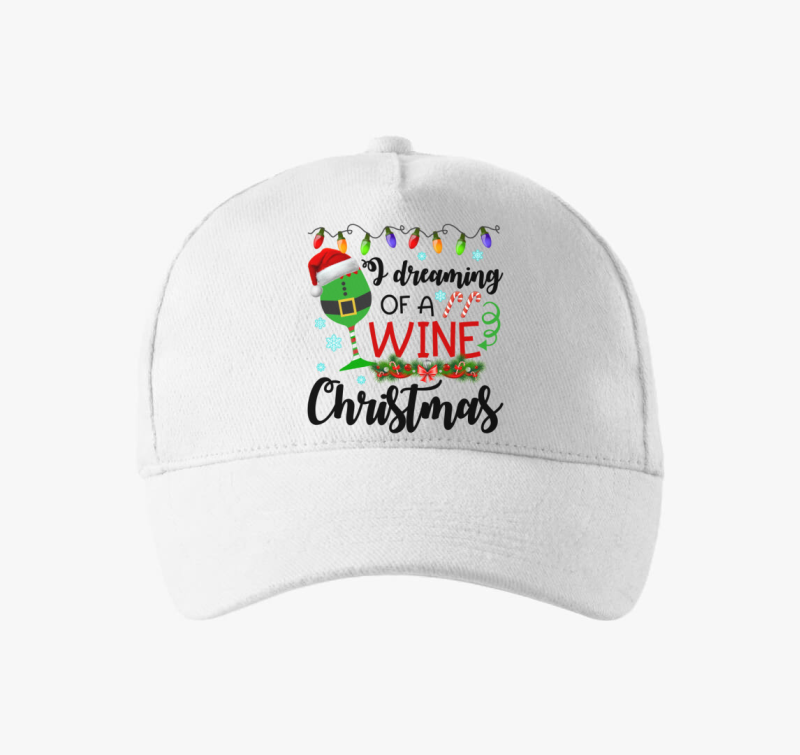 Fehér karácsonyról álmodom vicces baseball sapka