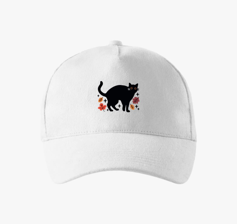 Fekete macska baseball sapka