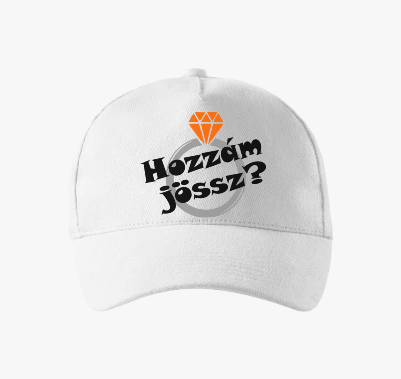 Hozzám jössz feliratos baseball sapka