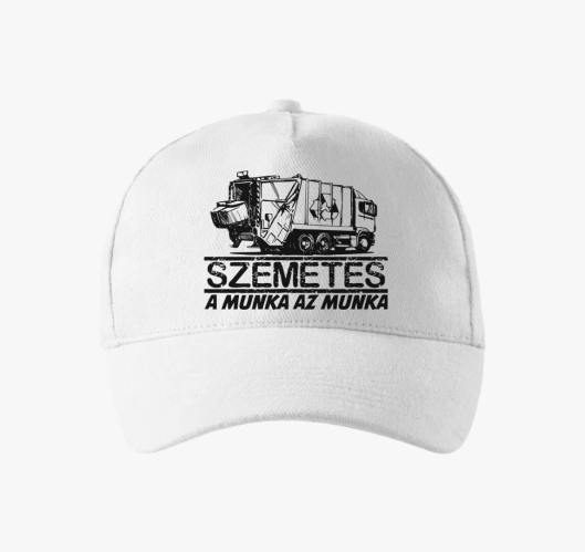 Szemetes baseball sapka