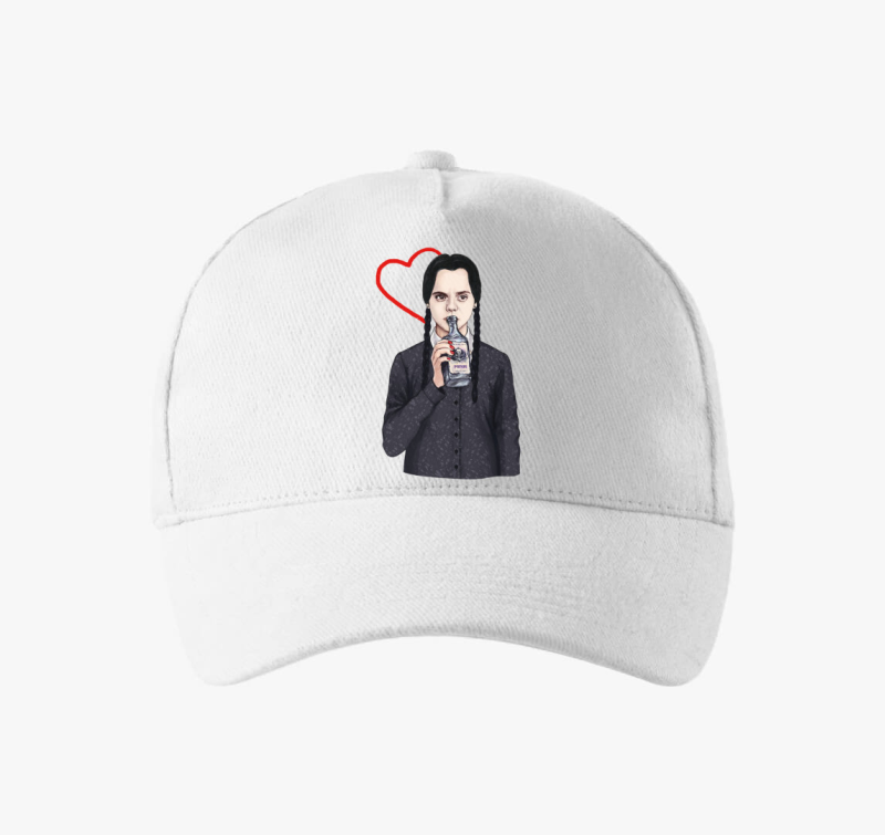 Wednesday szívecskével baseball sapka