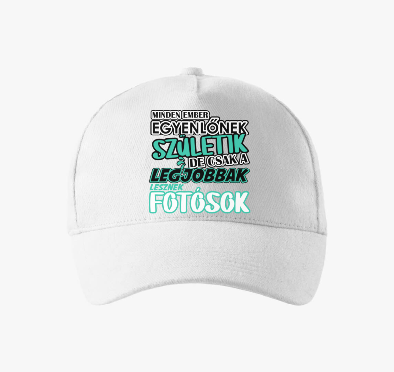 Egyenlőnek születik fotós baseball sapka