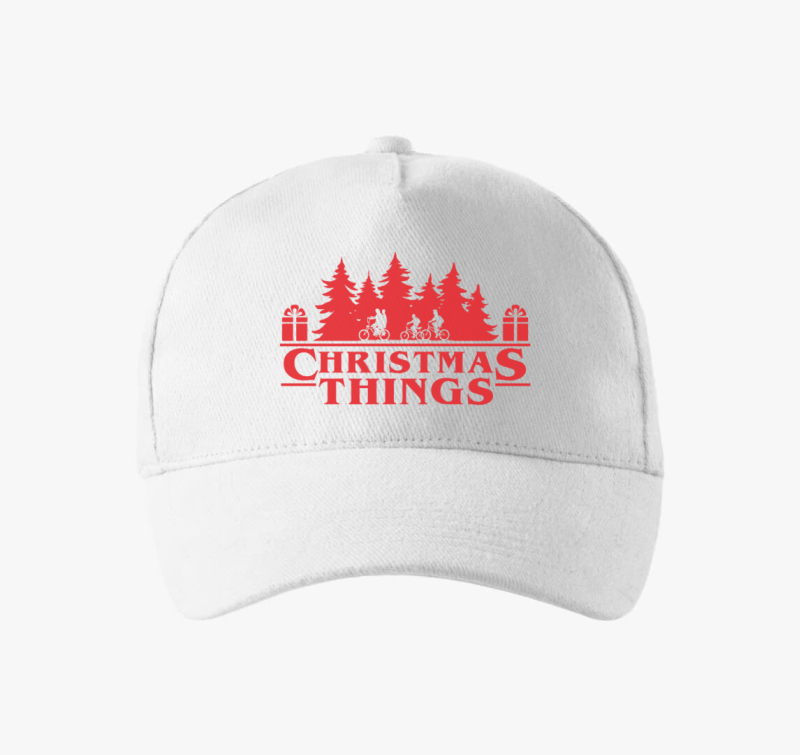 Christmas things Stranger Things baseball sapka