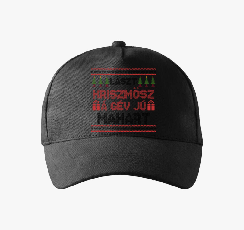 Lászt kriszmösz karácsonyi baseball sapka