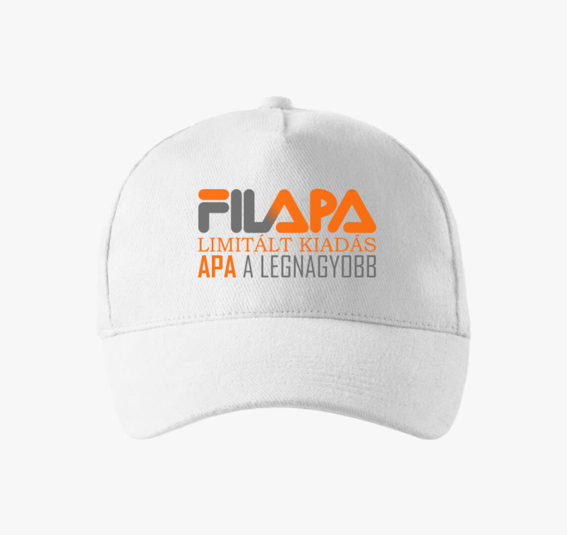 Apa fila feliratos baseball sapka