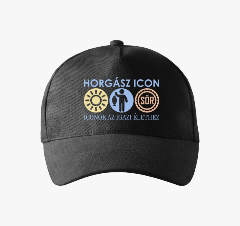Horgász iconos baseball sapka