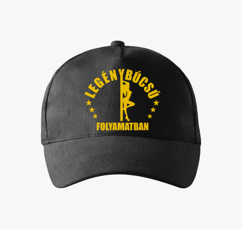 Legénybúcsú folyamatban sztriptízes baseball sapka