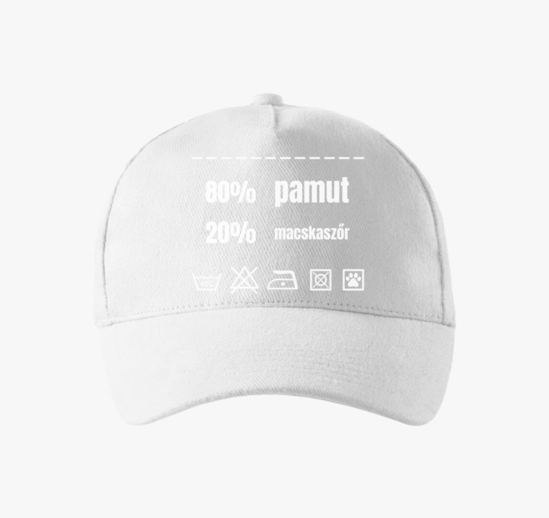 Baseball sapka összetevők pamut és macskaszőr baseball sapka