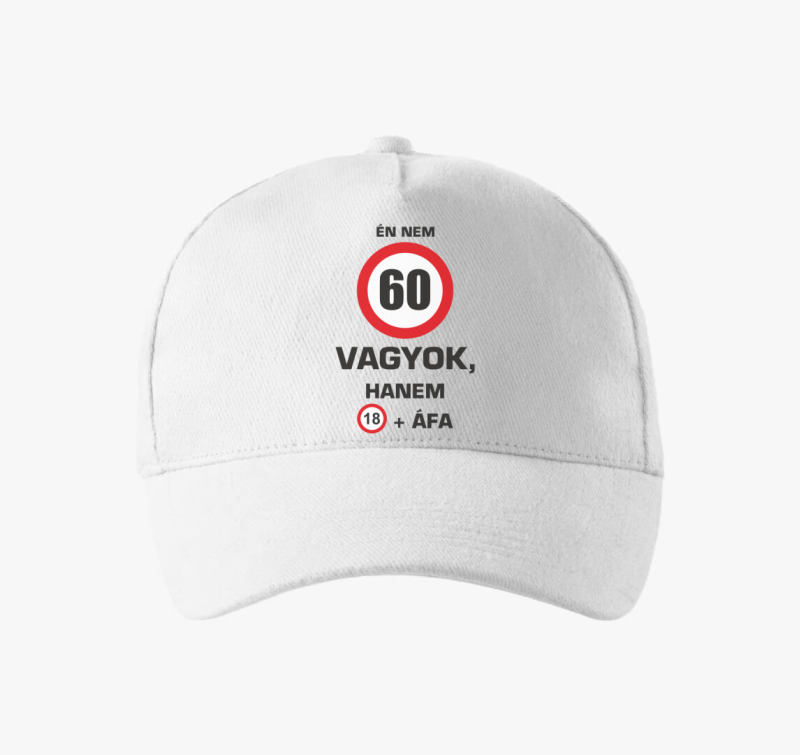 Én nem (beírható évszámmal!) vagyok, hanem 18+ áfa baseball sapka