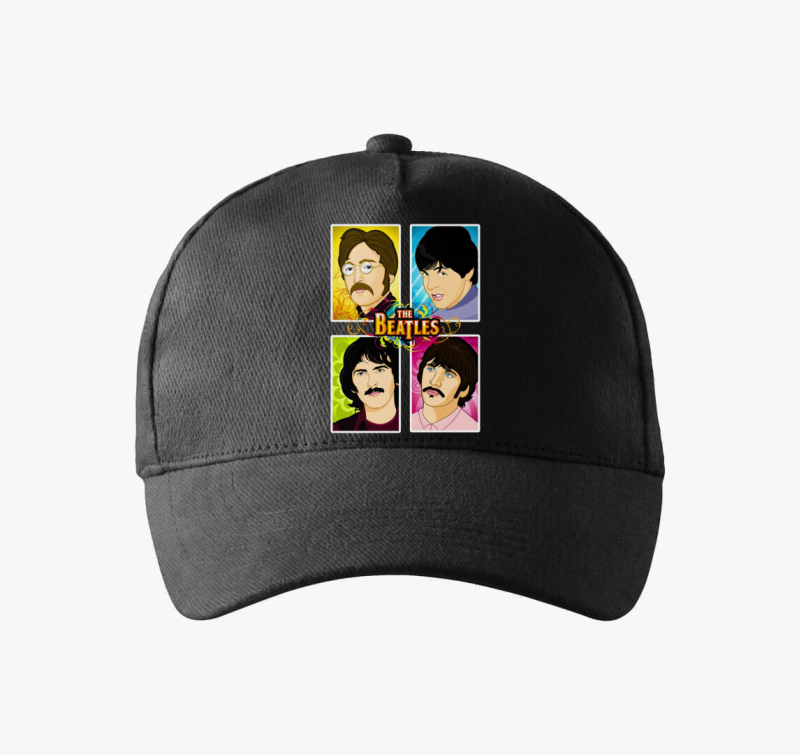 The Beatles rajzolt baseball sapka