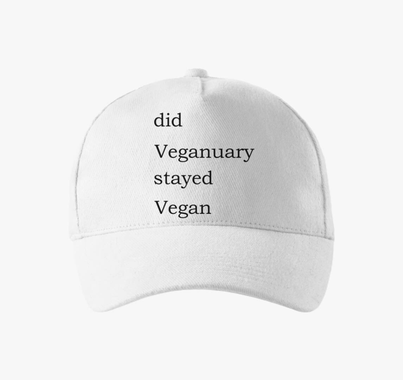 Did Veganuary baseball sapka