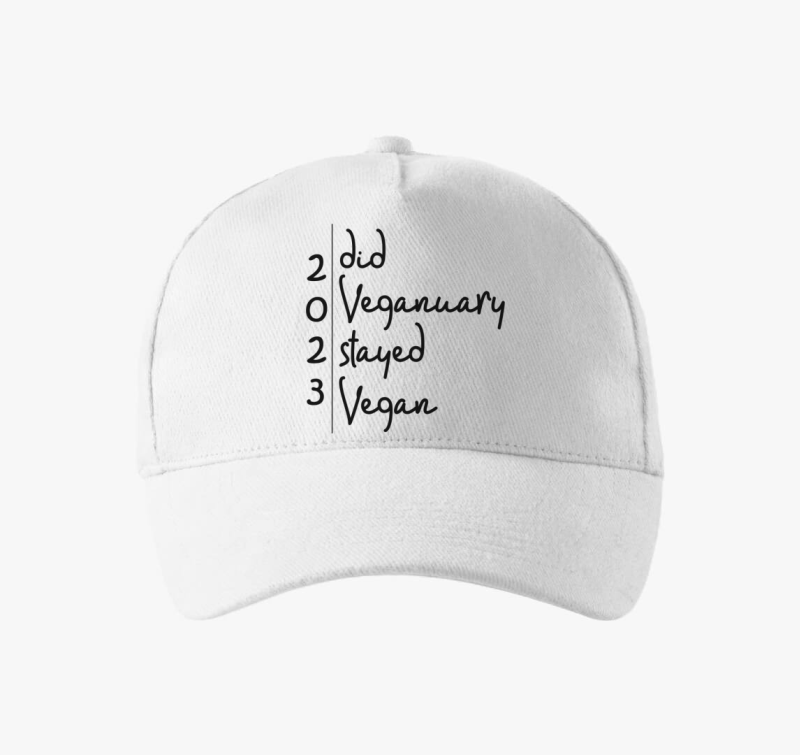 Did Veganuary 2023 (dőlt betűs) baseball sapka