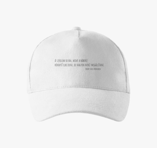 Szerelem háború baseball sapka...