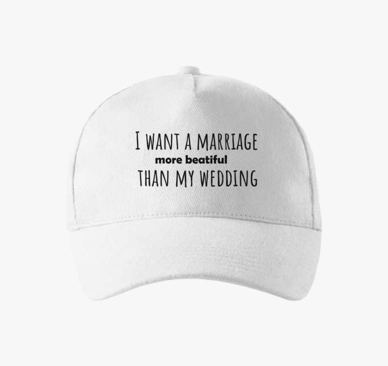 Marriage baseball sapka