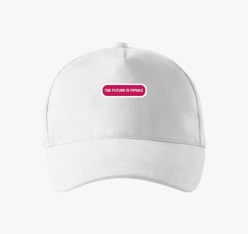 Future is female pink baseball sapka