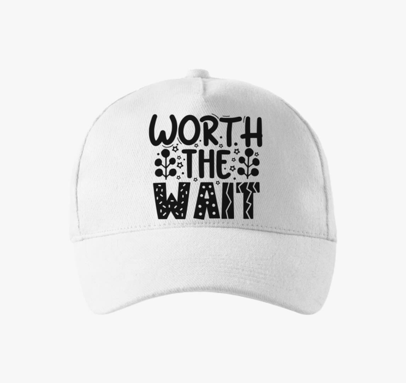 Megérte várni baseball sapka