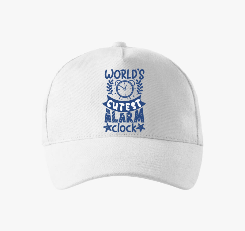 Legcukibb ébresztőóra kék baseball sapka