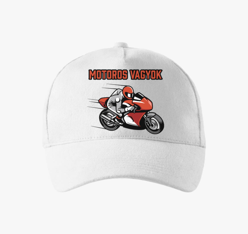 Motoros vagyok motor baseball sapka