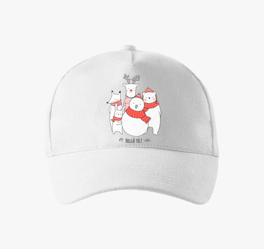 Cuki karácsonyi állatkás baseb...