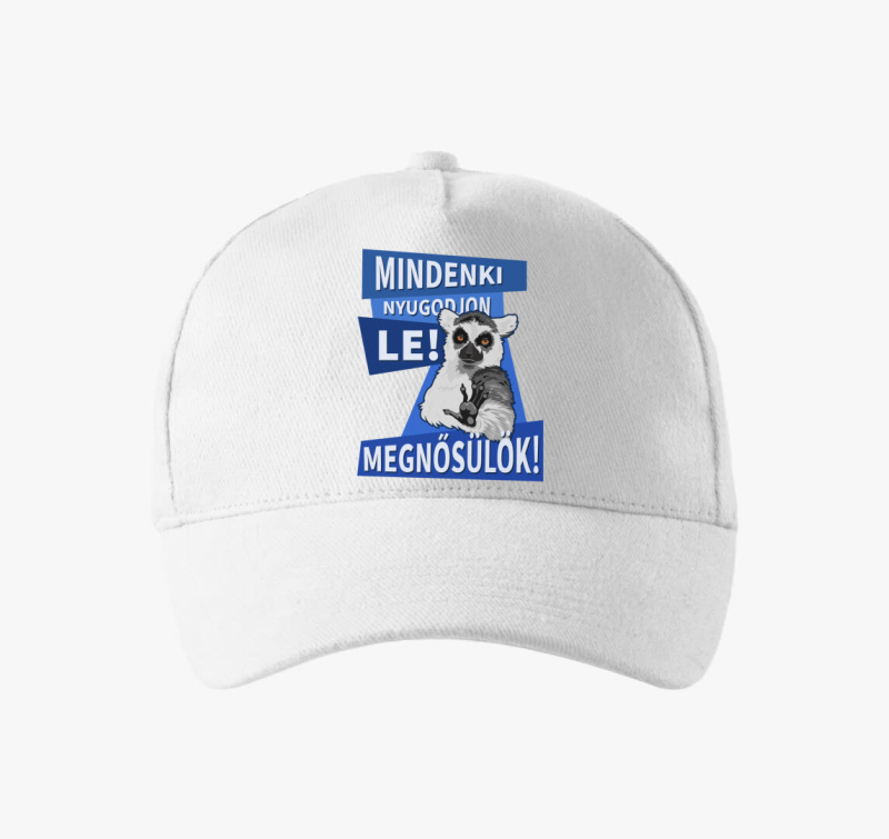 Mindenki nyugodjon le megnősülök baseball sapka