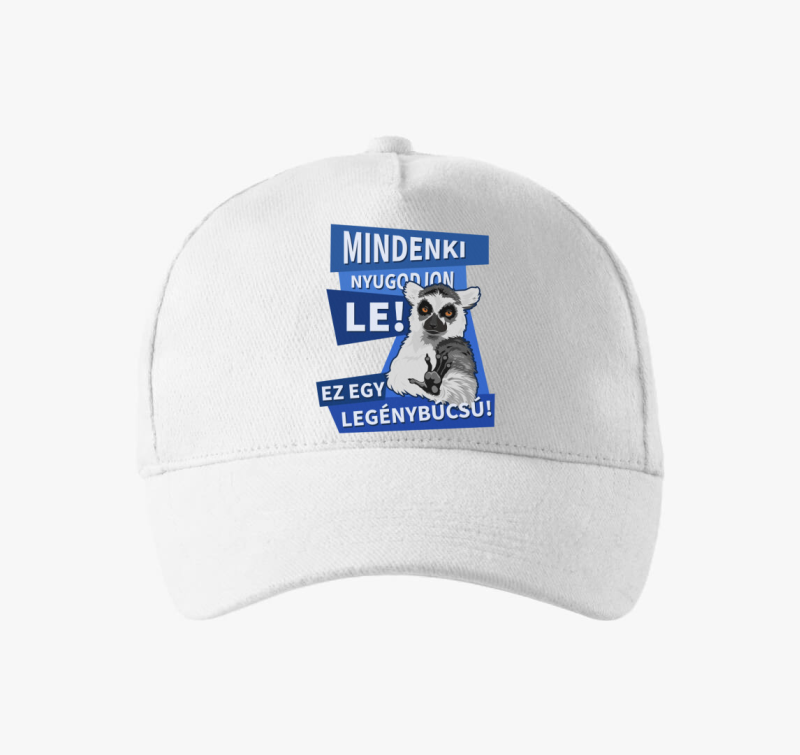 Mindenki nyugodjon le legénybúcsú baseball sapka