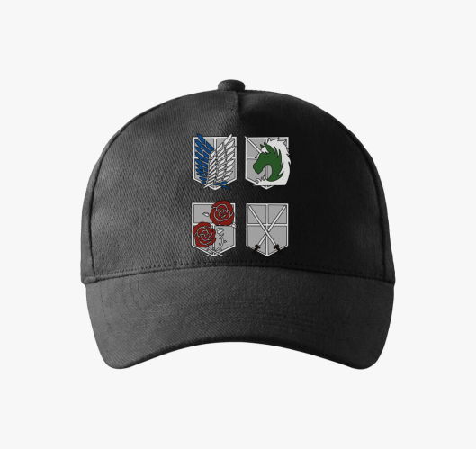 Attack on Titan címerek baseba...