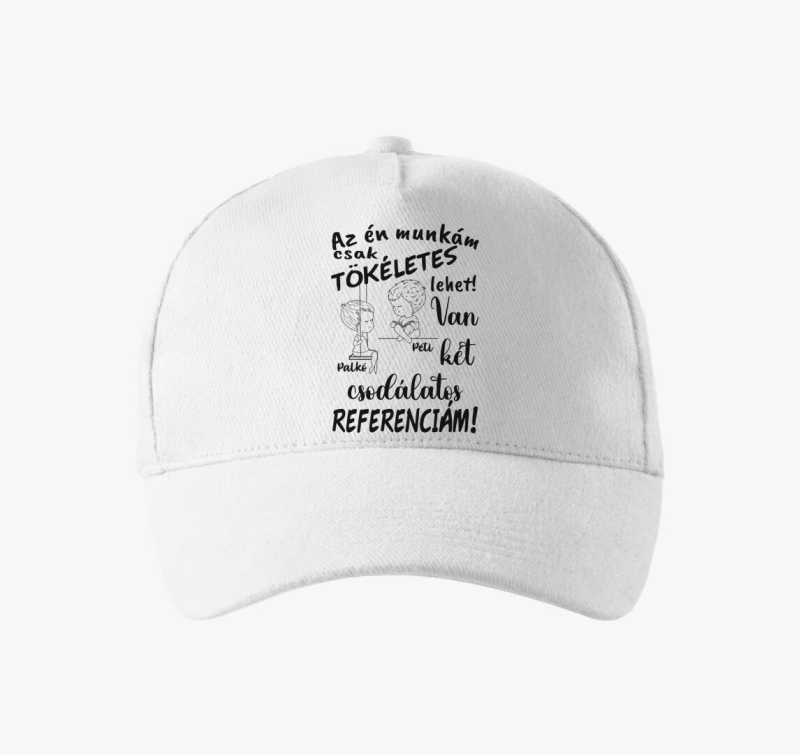 Az én munkám csak tökéletes lehet, csodálatos referenciám fiú fiú baseball sapka