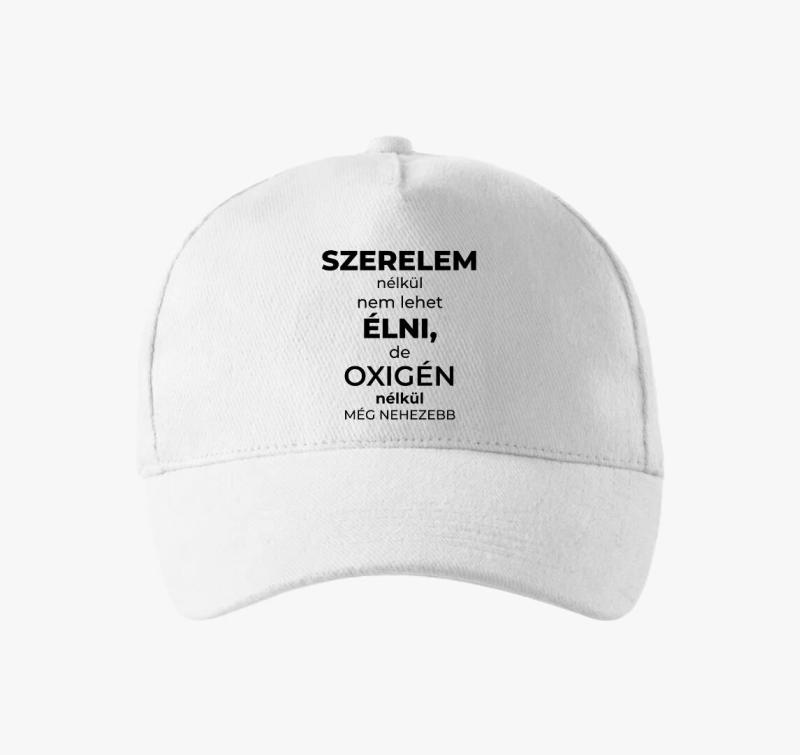 Szerelem nélkül nem lehet élni vicces baseball sapka