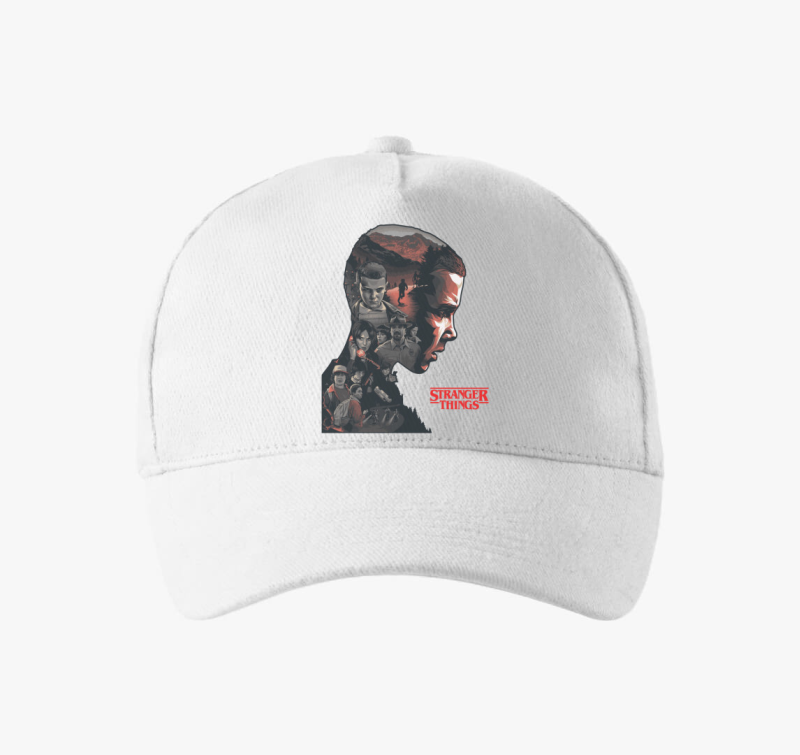 Stranger Things sziluett baseball sapka