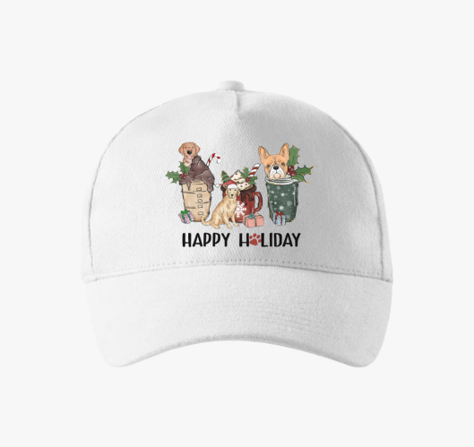 Kutyás Happy Holiday baseball ...