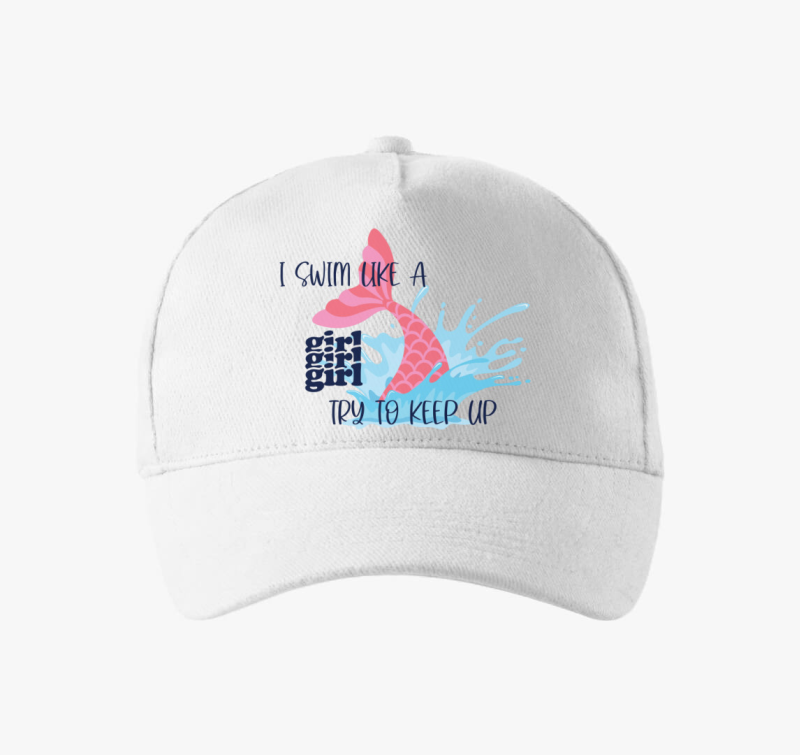 Swim girl baseball sapka