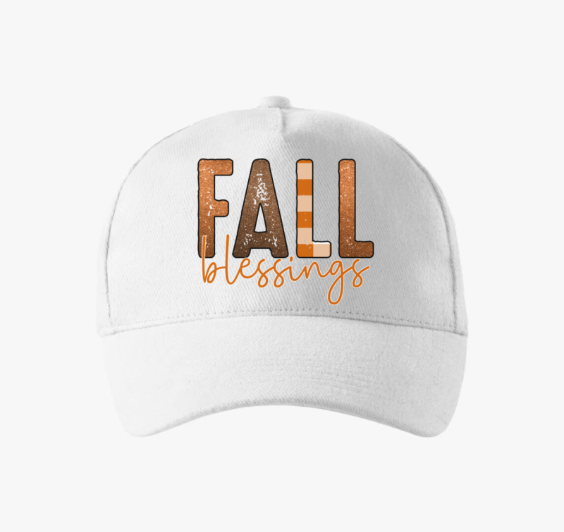 Fall blessings baseball sapka