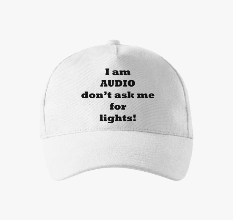 Audio baseball sapka