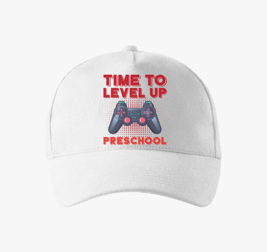 Preschool piros feliratos base...