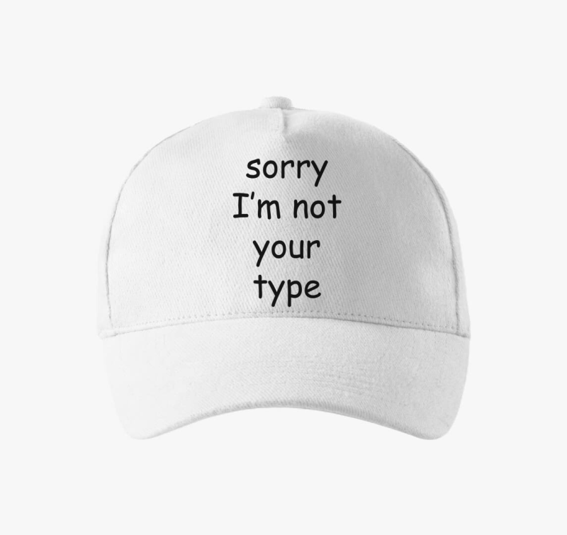 Comic sans sorry baseball sapka