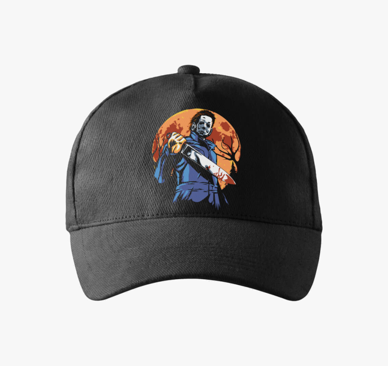 Michael Myers sziluett baseball sapka