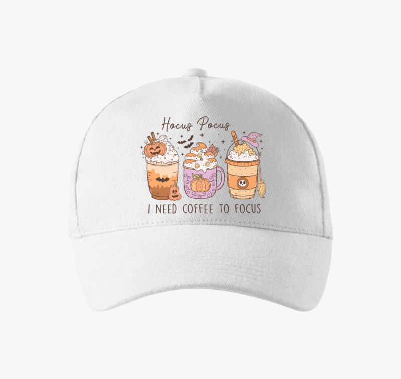 Hocus pocus coffee baseball sapka