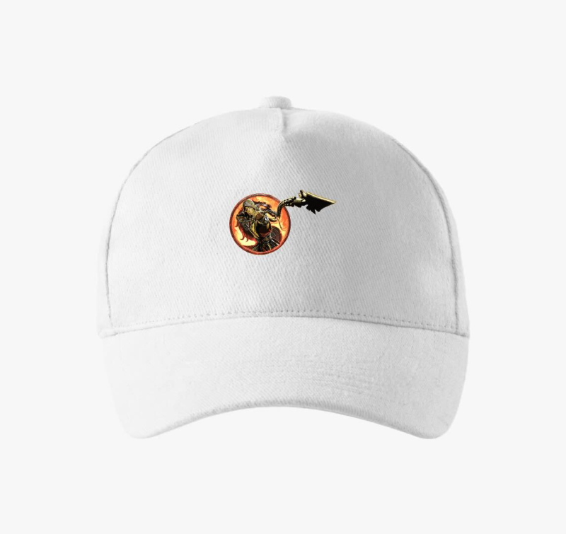Mortal Kombat Scorpion 3D baseball sapka