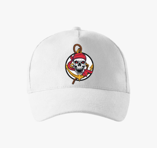 Pirate skull baseball sapka