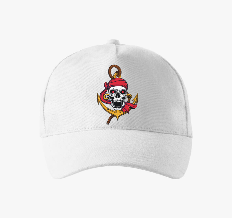 Pirate skull 2 baseball sapka