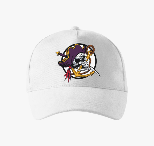 Pirate skull 3 baseball sapka