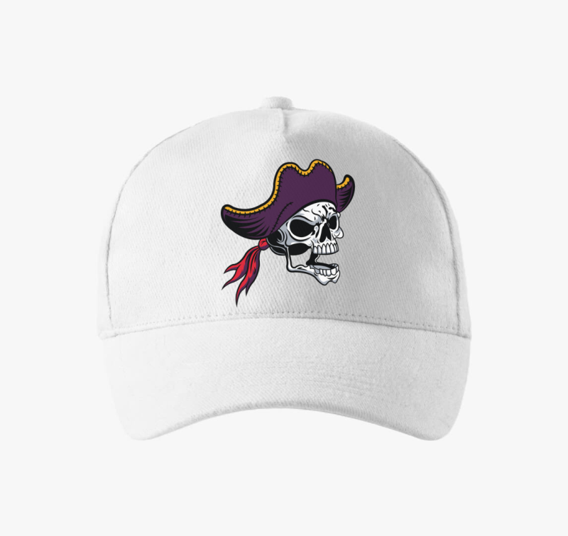 Pirate skull 5 baseball sapka