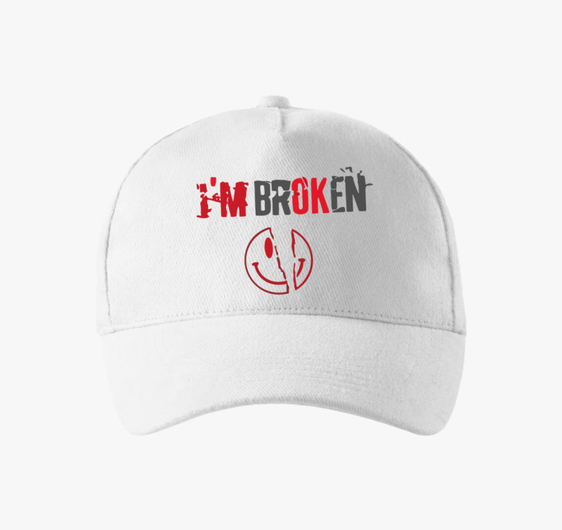 Im broken baseball sapka