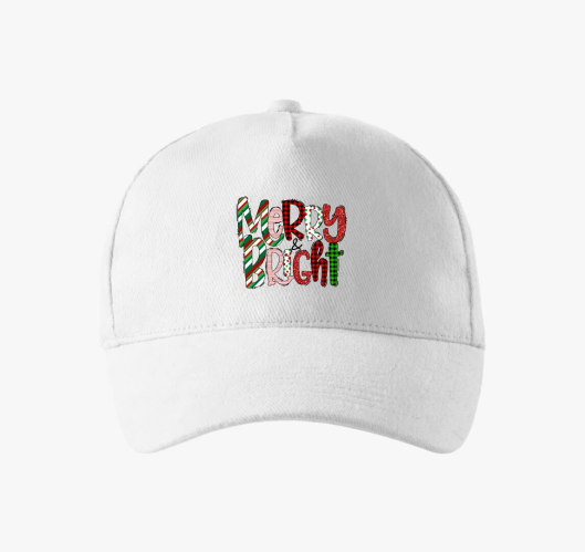 Merry bright baseball sapka