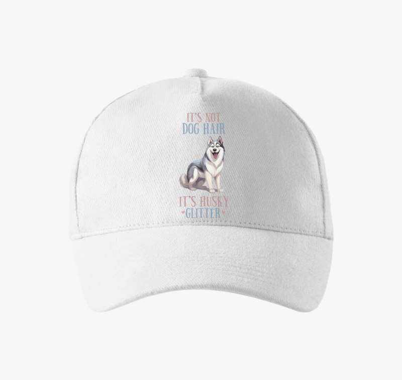 Husky glitter baseball sapka