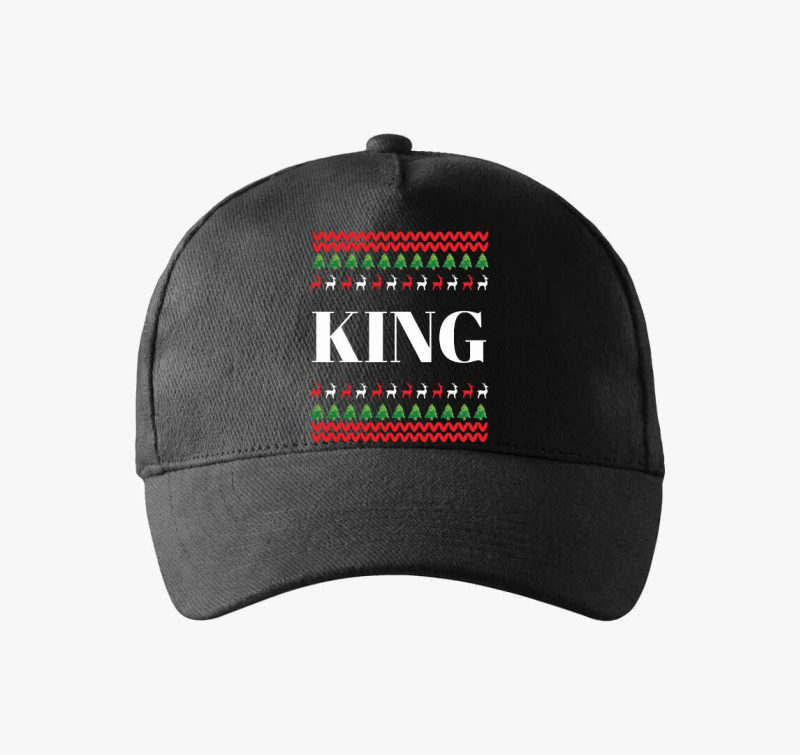 Karácsony king páros baseball sapka