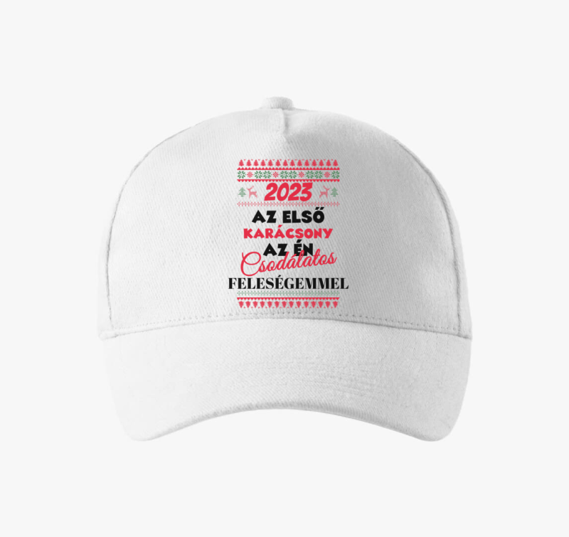 Az első karácsony a feleségemmel baseball sapka