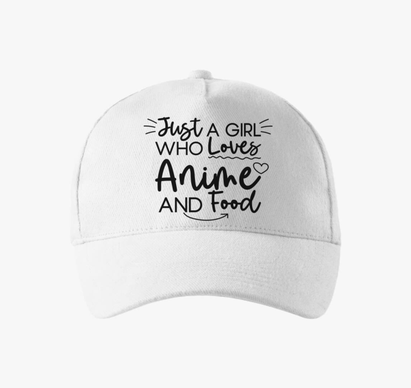Anime food baseball sapka