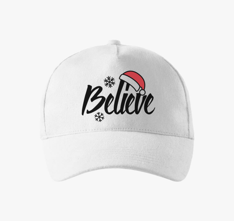 Believe Santa baseball sapka