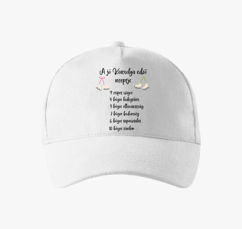 Korcsolya edző baseball sapka